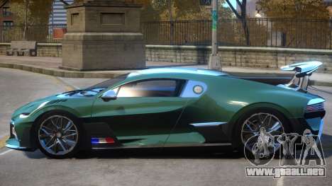 2019 Bugatti Divo para GTA 4