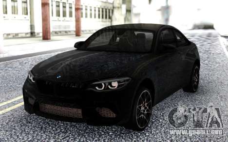 BMW M2 Competition Coupe 2019 para GTA San Andreas