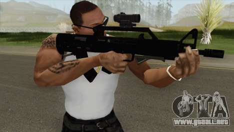 Bullpup Rifle (Two Upgrades V5) GTA V para GTA San Andreas