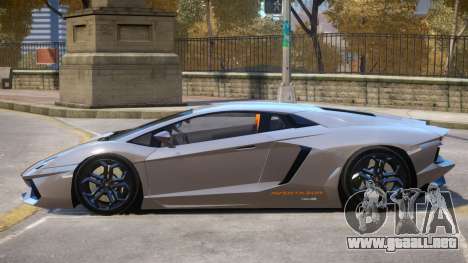 Lamborghini Aventador L5 para GTA 4