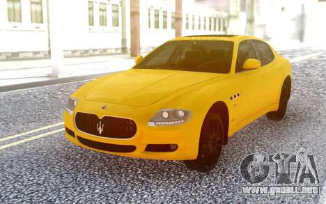 Maserati Quattroporte V30 para GTA San Andreas