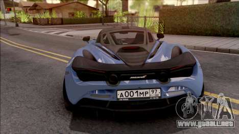 McLaren 720S Vorsteiner 2018 para GTA San Andreas