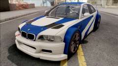 BMW M3 GTR NFS Most Wanted para GTA San Andreas