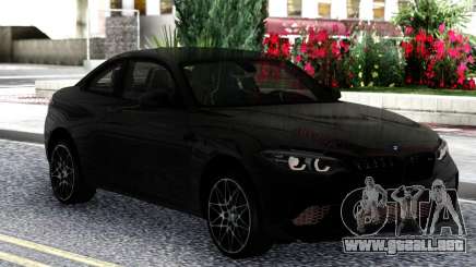 BMW M2 Competition Coupe 2019 Black para GTA San Andreas