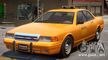 Vapid Stanier Taxi Classic para GTA 4