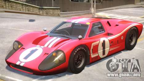 1967 Ford GT40 V1 PJ9 para GTA 4