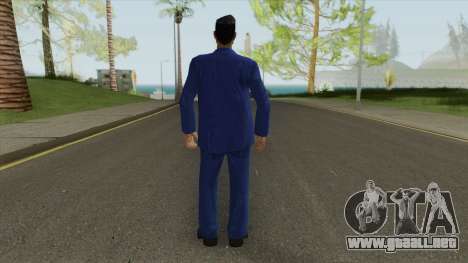 Black Male Young (Blue Suit With Tie) para GTA San Andreas
