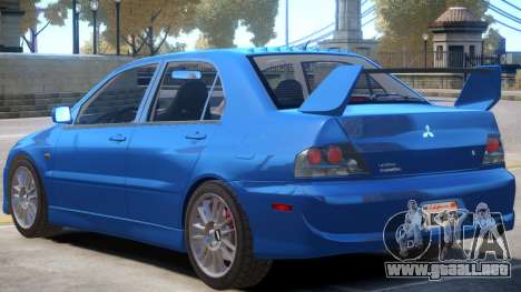 Mitsubishi Lancer Evolution IX V1.1 para GTA 4