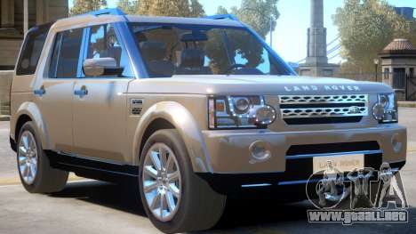 Land Rover Discovery 4 V1 para GTA 4