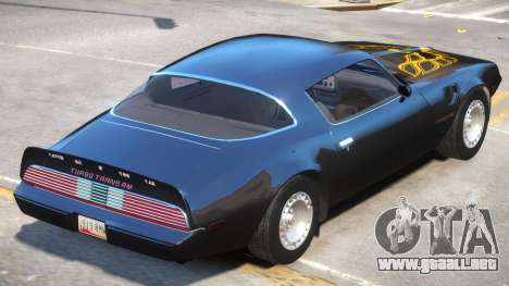 1980 Pontiac TransAm para GTA 4