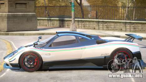 Pagani Zonda Cinque para GTA 4