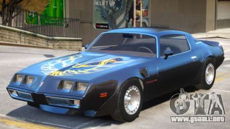 1980 Pontiac TransAm para GTA 4