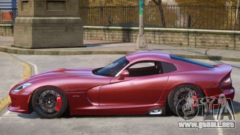 Dodge Viper GTS V1 para GTA 4
