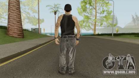 Aztecas Member Skin V1 GTA V para GTA San Andreas