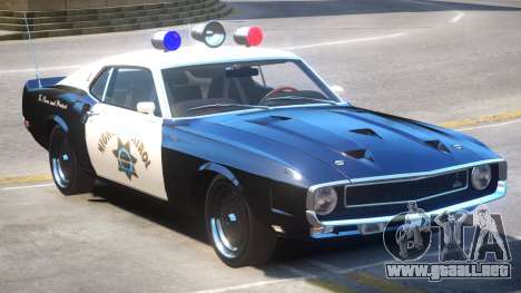 1969 Shelby GT500 Police para GTA 4