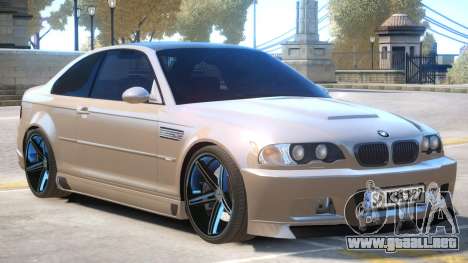 BMW M3 E46 R1 para GTA 4