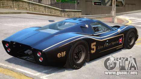 1967 Ford GT40 V1 PJ10 para GTA 4