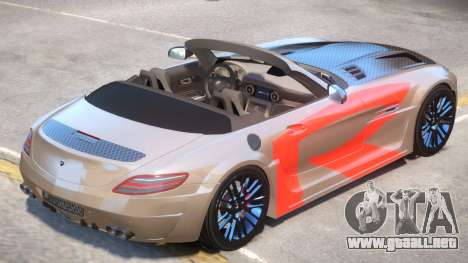 Mercedes Benz SLS Rodster PJ2 para GTA 4