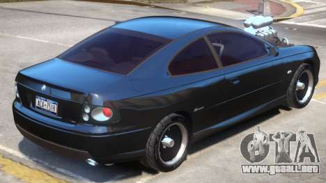 Holden Monaro Custom para GTA 4