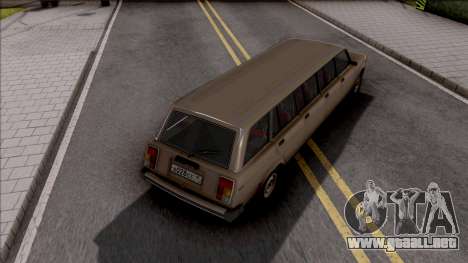 ВАЗ 2104 Limusina por Completo CJ Pandilla para GTA San Andreas