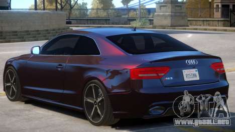 Audi RS5 V1 R1 para GTA 4