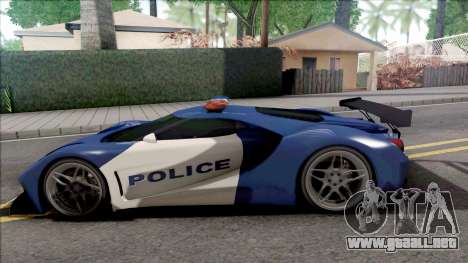 Vapid FMJ Police para GTA San Andreas