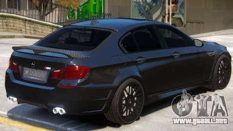 BMW M5 F10 R2 para GTA 4