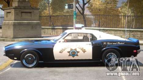 1969 Shelby GT500 Police para GTA 4