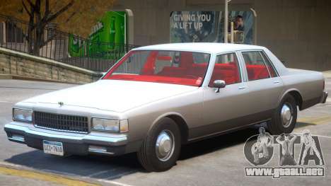 1989 Chevrolet Caprice V2 para GTA 4