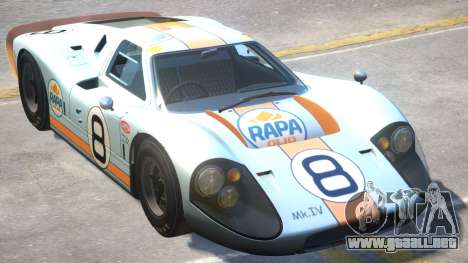 1967 Ford GT40 PJ3 para GTA 4