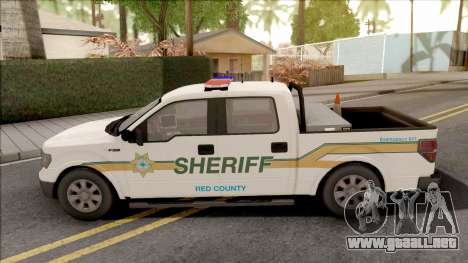 Ford F-150 2013 Red County Sheriff Office para GTA San Andreas