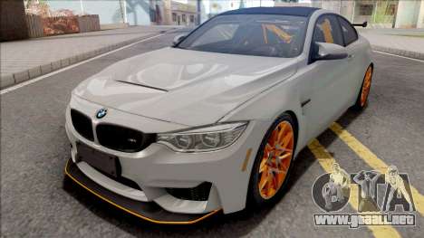 BMW M4 F82 GTS para GTA San Andreas