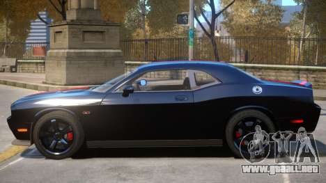 Dodge Challenger SRT V1.1 PJ3 para GTA 4