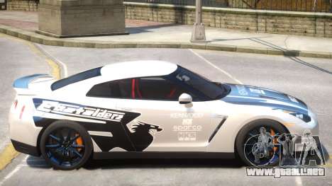 Nissan GT-R V2 PJ2 para GTA 4