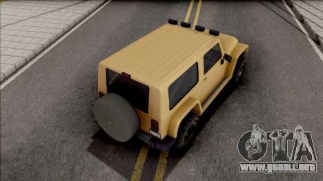 GTA V Canis Mesa Grande SA Style para GTA San Andreas