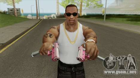 Hawk And Little Pistol GTA V (Pink) V2 para GTA San Andreas