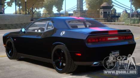 Dodge Challenger SRT V1.1 PJ3 para GTA 4