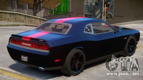 Dodge Challenger SRT V1.1 PJ3 para GTA 4