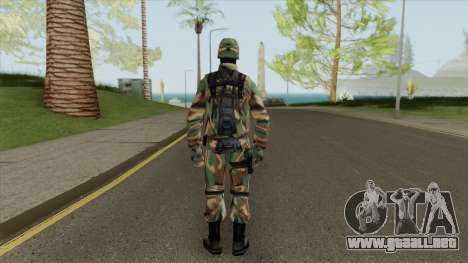 Serbian Soldier 1995 para GTA San Andreas