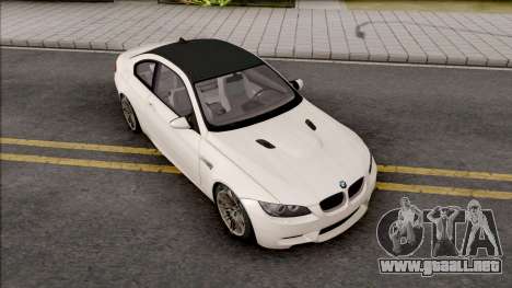 BMW M3 E92 2008 para GTA San Andreas