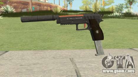 Hawk And Little Pistol GTA V (Orange) V7 para GTA San Andreas