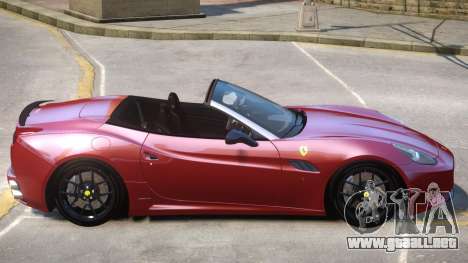 Ferrari California V1.2 para GTA 4