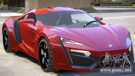 Lykan HyperSport Upd para GTA 4