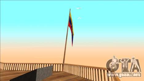 Venezuela bandera en el monte čilliad para GTA San Andreas
