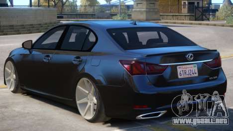 Lexus GS 350 V1 para GTA 4