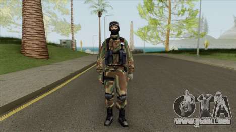 Serbian Soldier 1995 para GTA San Andreas