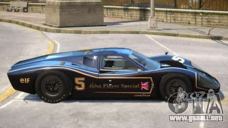 1967 Ford GT40 V1 PJ10 para GTA 4