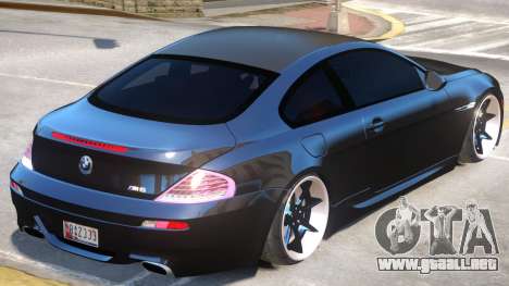 BMW M6 E63 V1 para GTA 4