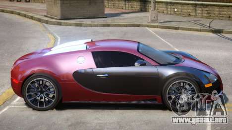 Bugatti Veyron V1 R2 para GTA 4