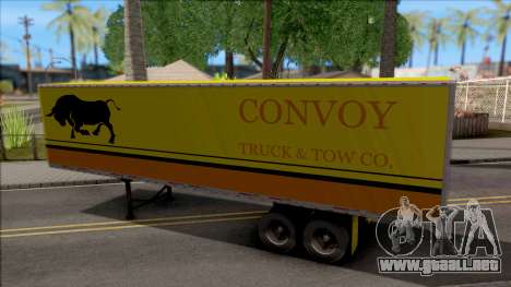Trailer Livingston Truck Convoy para GTA San Andreas